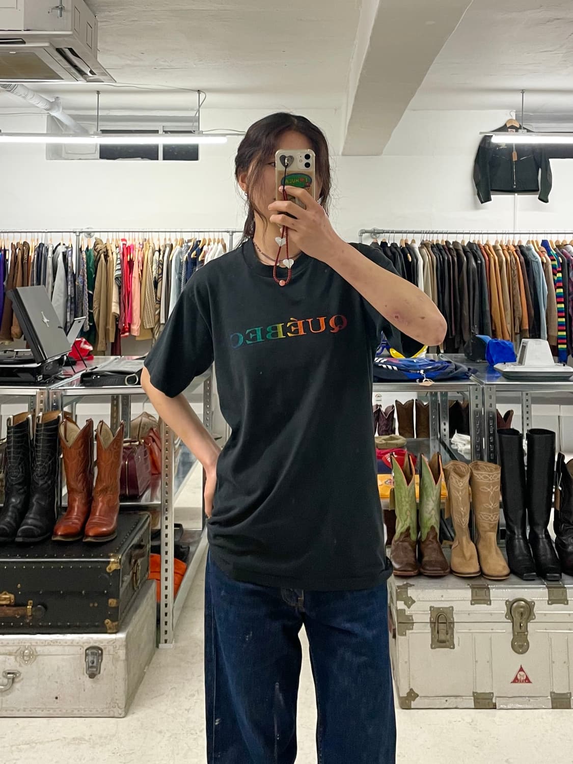 90s VTG 'QUEBEC' t-shirt 90년대 퀘백 티셔츠 상품이미지1