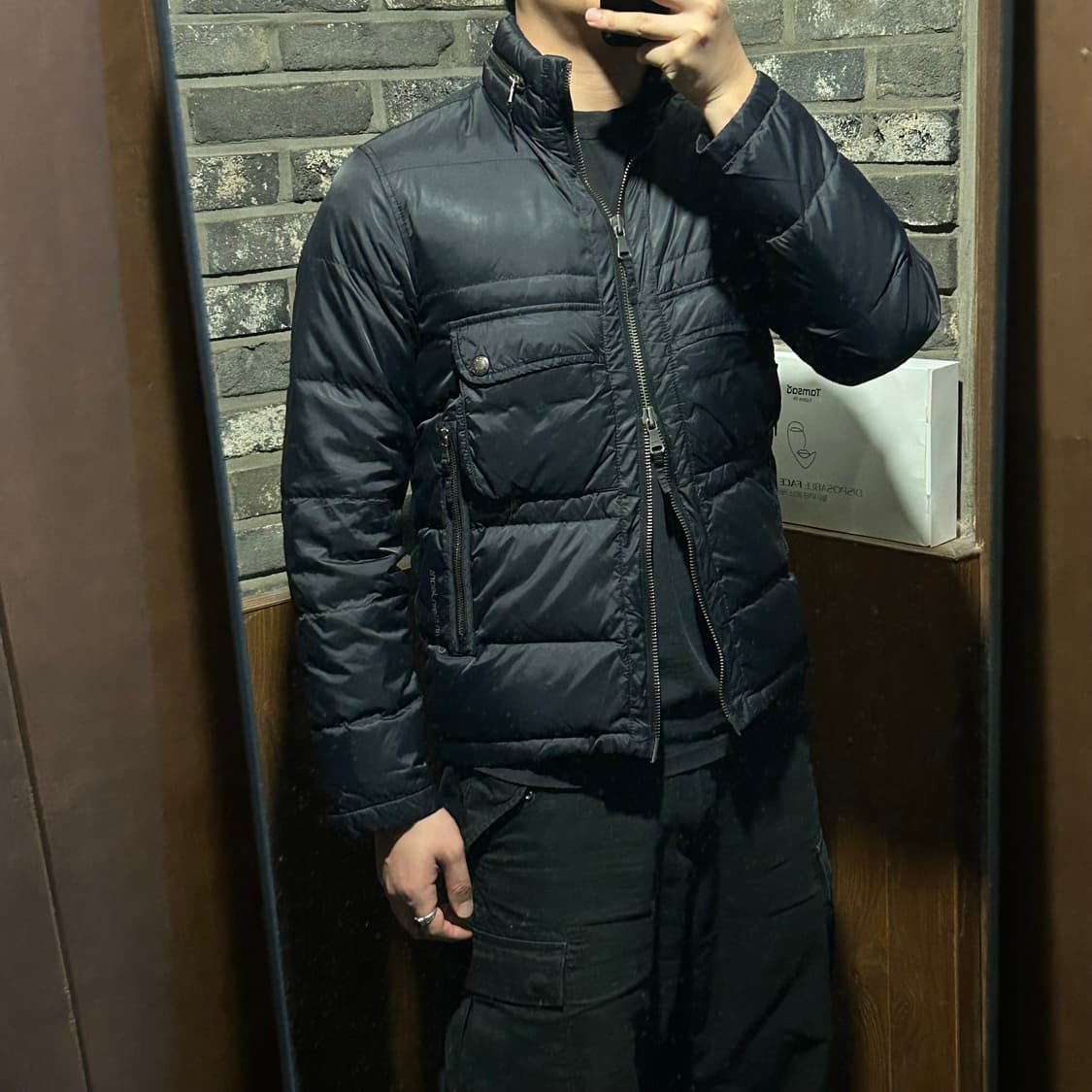 M) 캘빈클라인 진 테크니컬 멀티포켓 경량 패딩 점퍼 상품이미지10