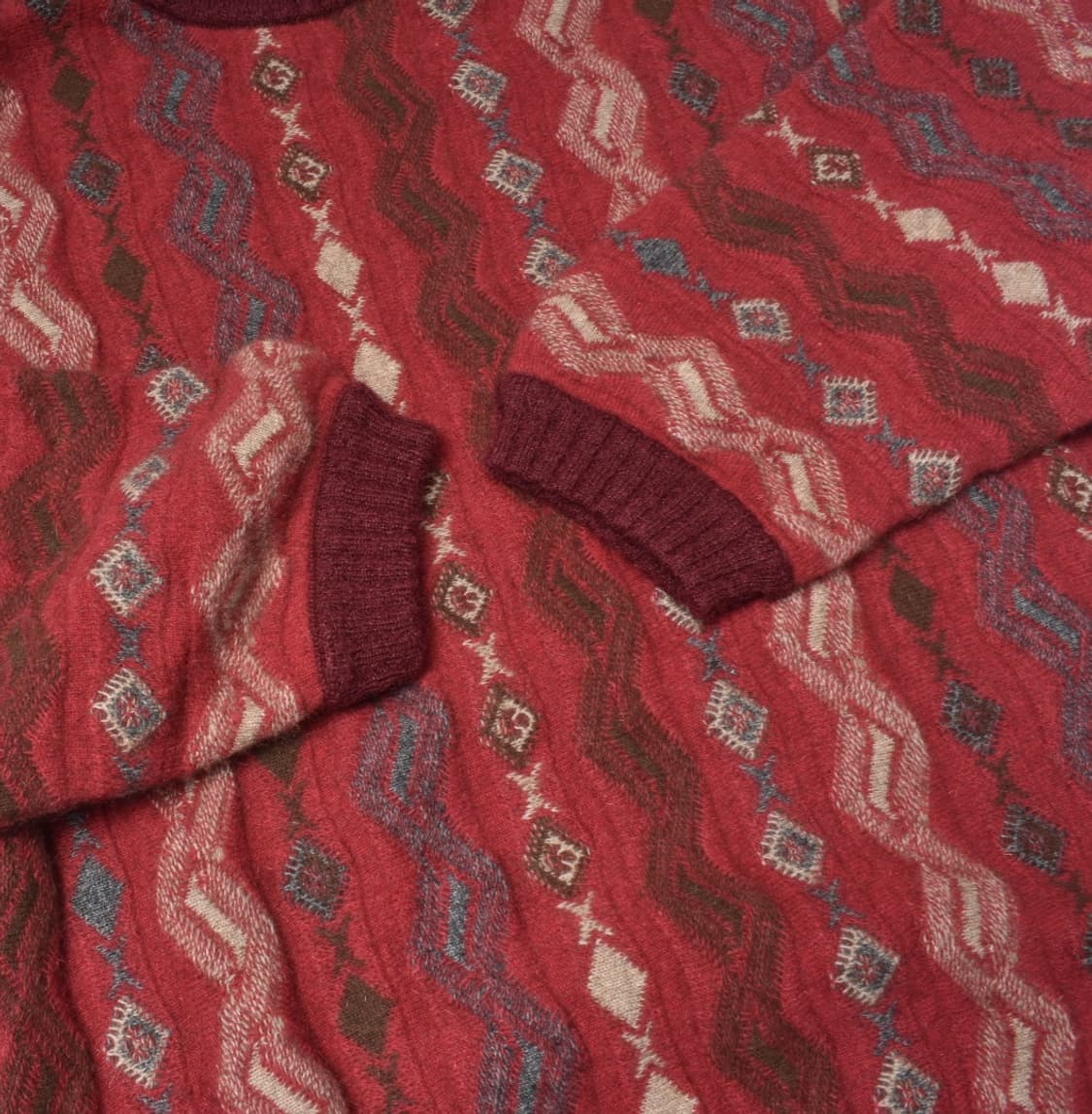 COOGI 오스트레일리아 케이블 울니트 스웨터 L 상품이미지5