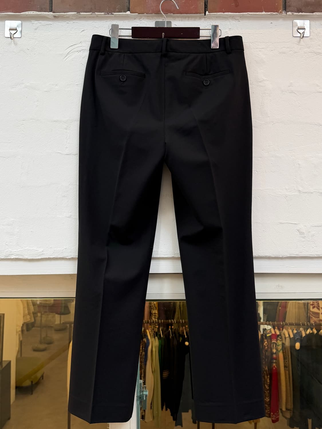 Theory 띠어리 센터 프레스 블랙 슬랙스 10 상품이미지5