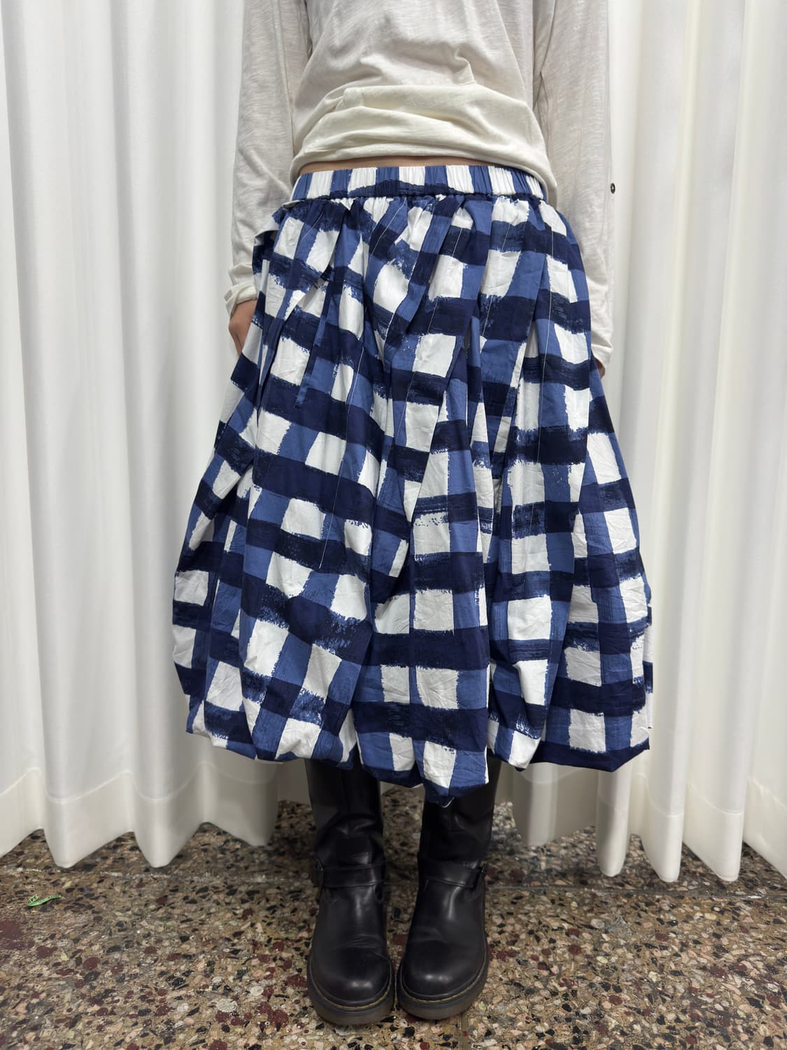 marni x uniqlo puff design skirt 상품이미지1