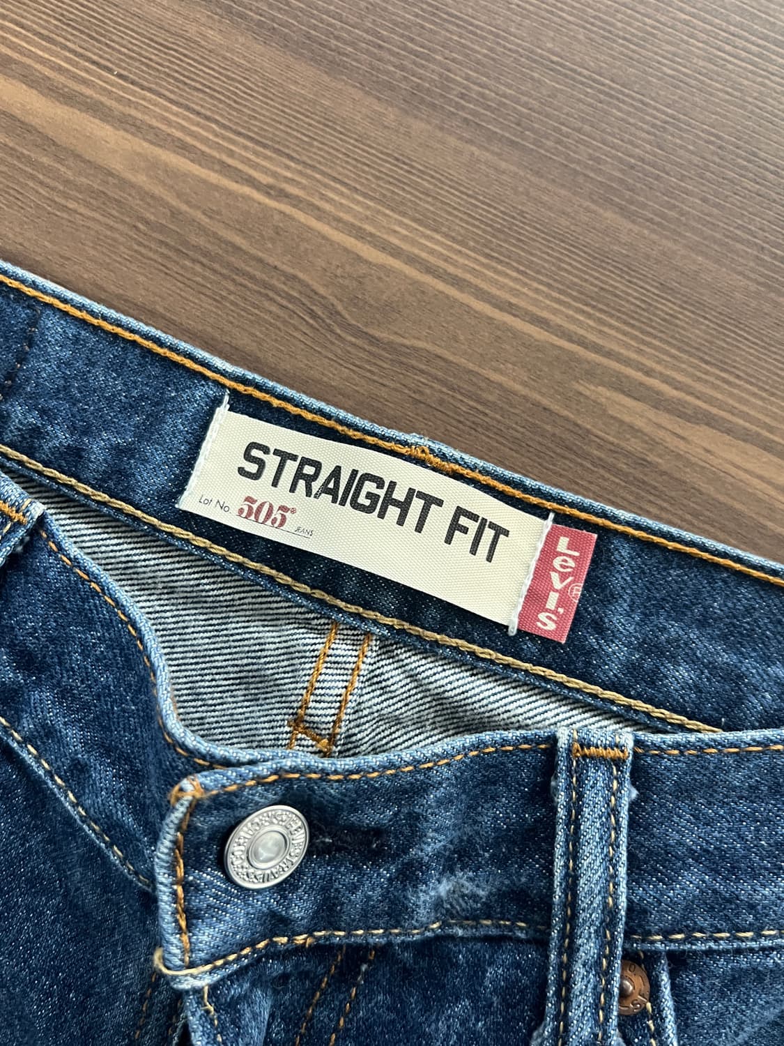 00s Levis 리바이스 505 스트레이트 핏 데님 팬츠 상품이미지6