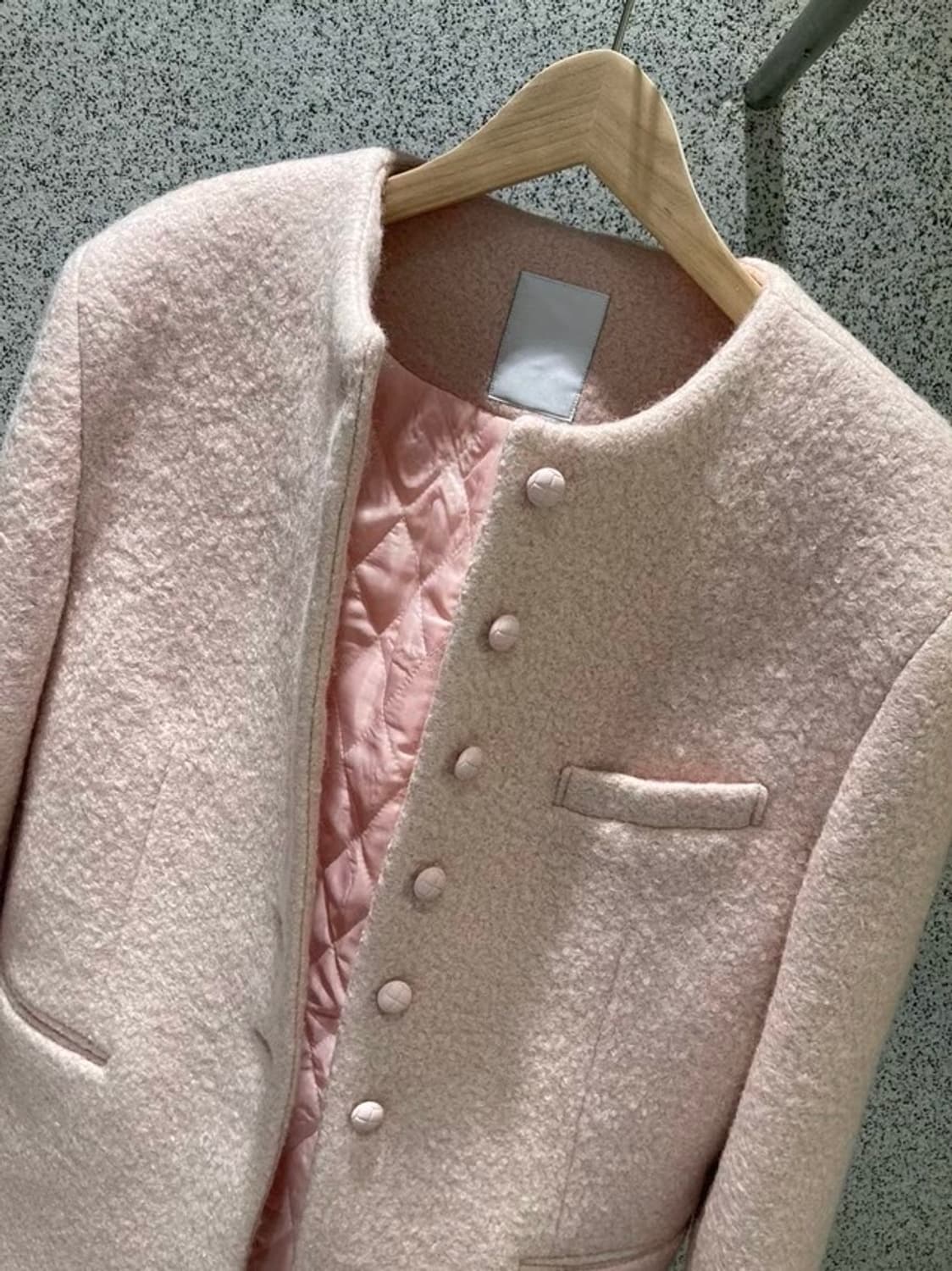 오픈업클로젯 노카라 울자켓 상품이미지6