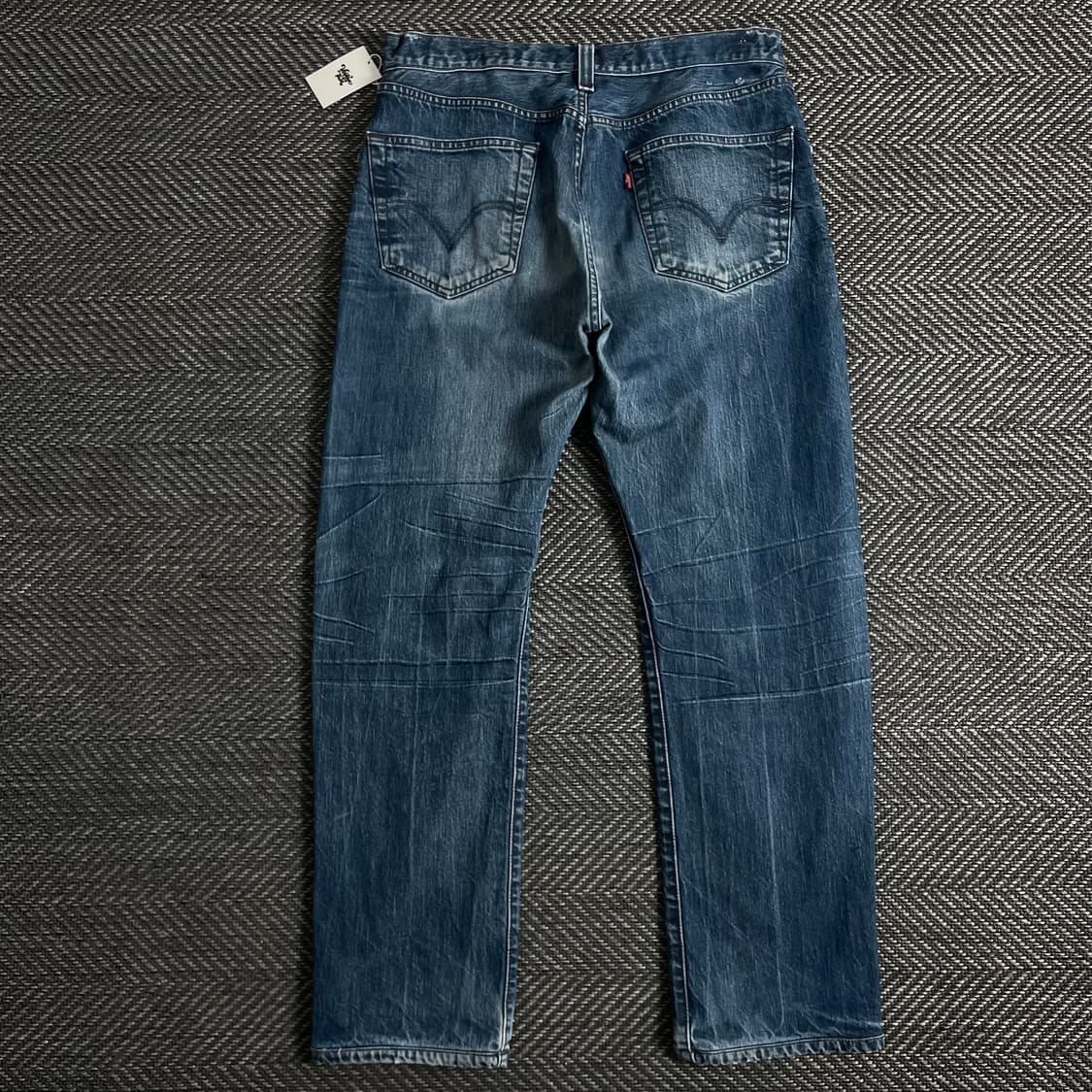 리바이스 501 워싱 데님 레귤러 팬츠o 3056 상품이미지3