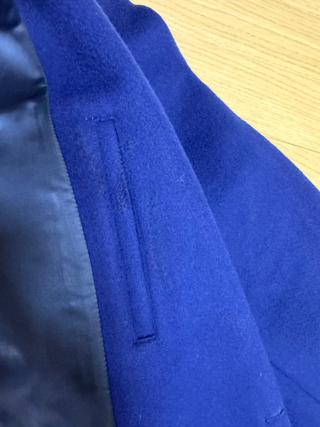 아더에러 블루 더블 코트 상품이미지9