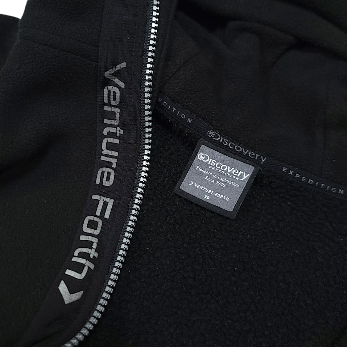 [95] 디스커버리 익스페디션 블랙 후드 플리스 자켓 상품이미지8