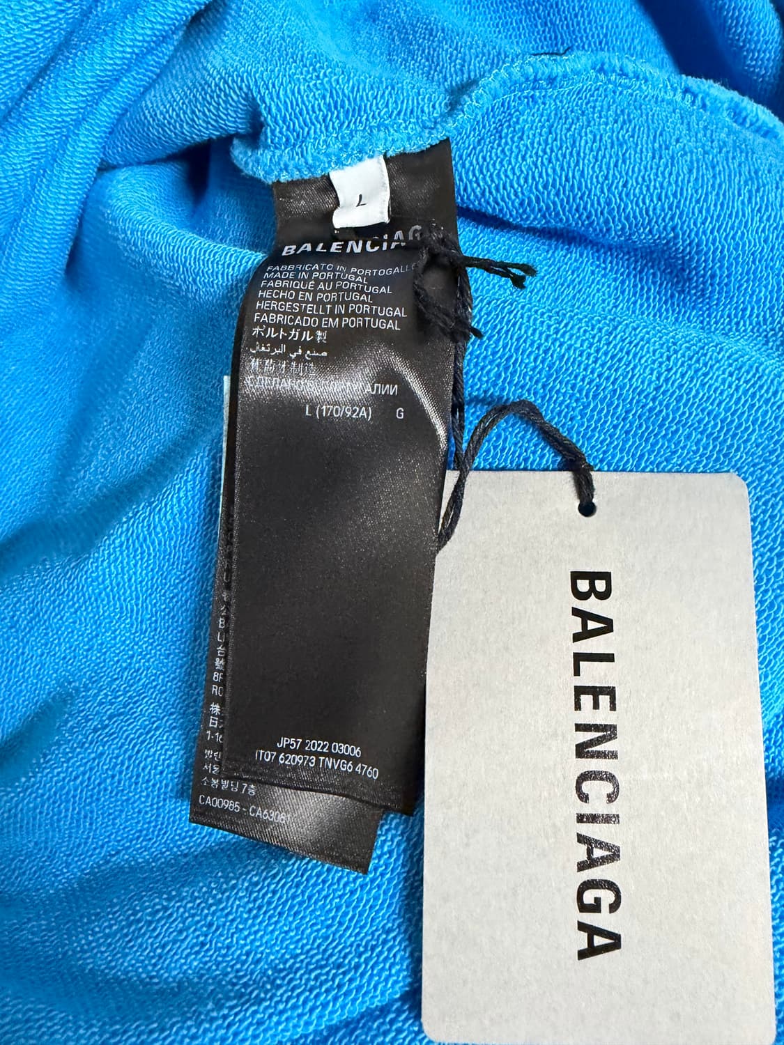 발렌시아가 폴리티컬 캠페인 라지핏 후드티 L 상품이미지4