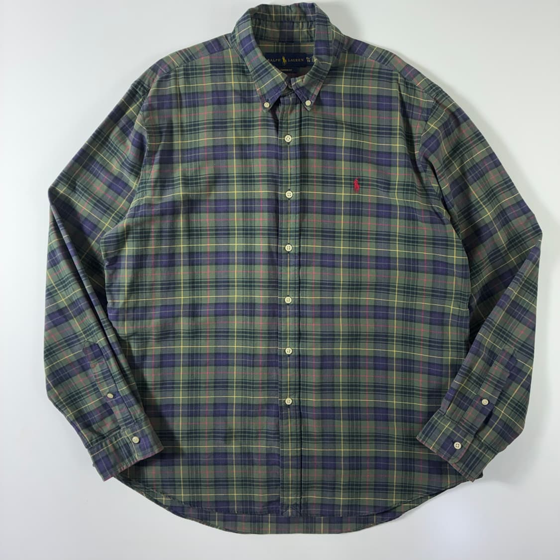 Polo 폴로 랄프로렌 타탄 코튼 체크 셔츠 상품이미지1