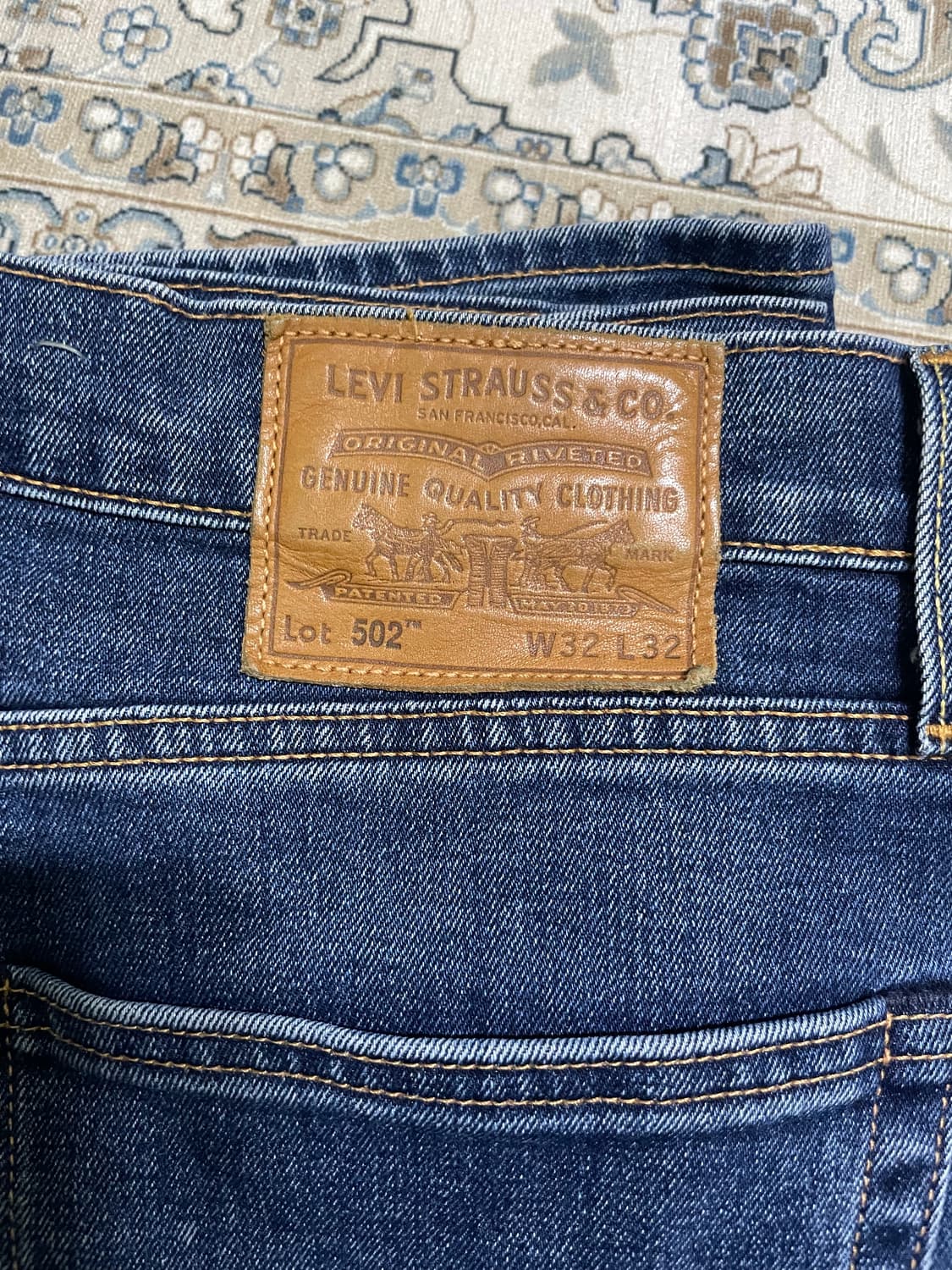 리바이스 502 빅E 프리미엄 라인 32x32 사이즈 상품이미지7