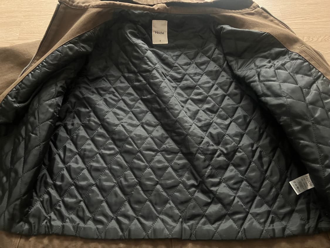 [Nocle] 캔버스 워크 후드집업 (3size) 상품이미지6