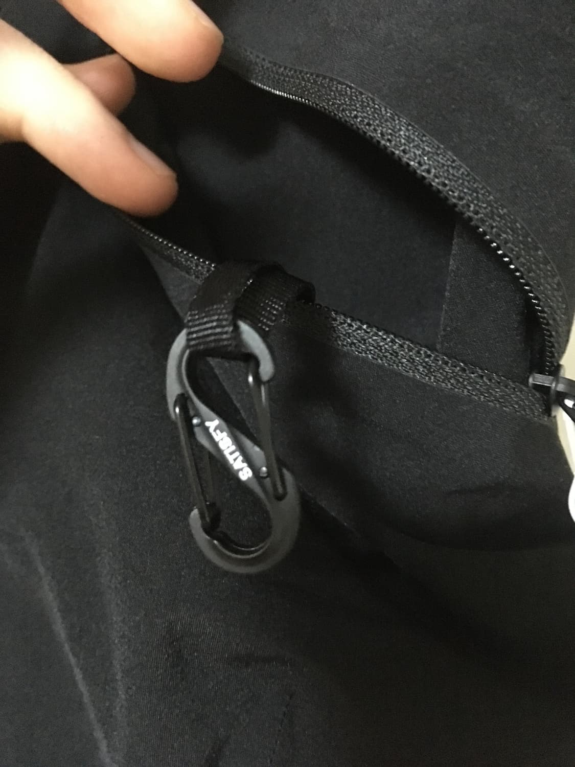 Satisfy 피스쉘 테크니컬 클라임 팬츠 블랙 판매합니다  상품이미지8