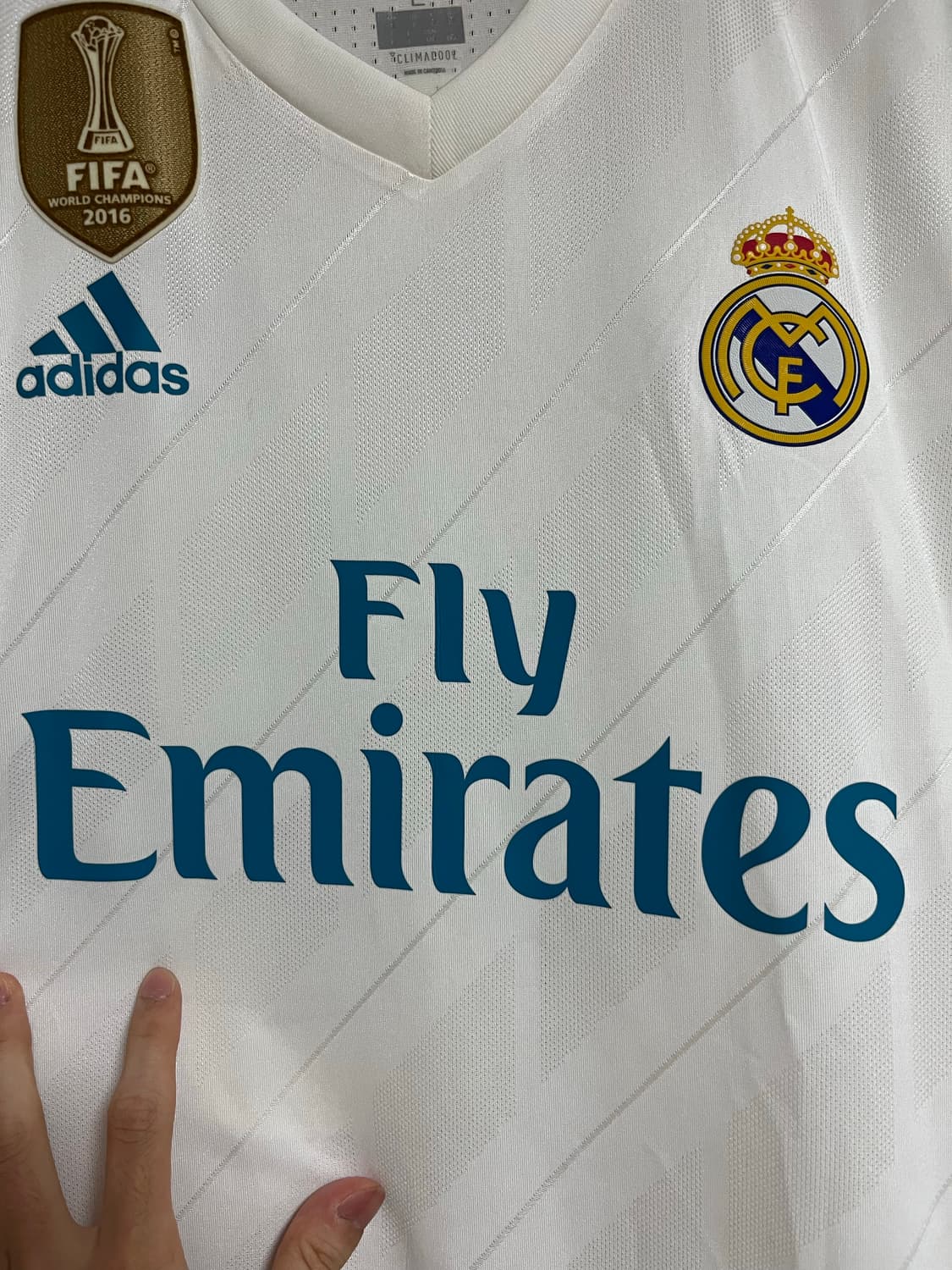 [L] 레알 마드리드 17-18 어센틱 홈 유니폼 모드리치 상품이미지3