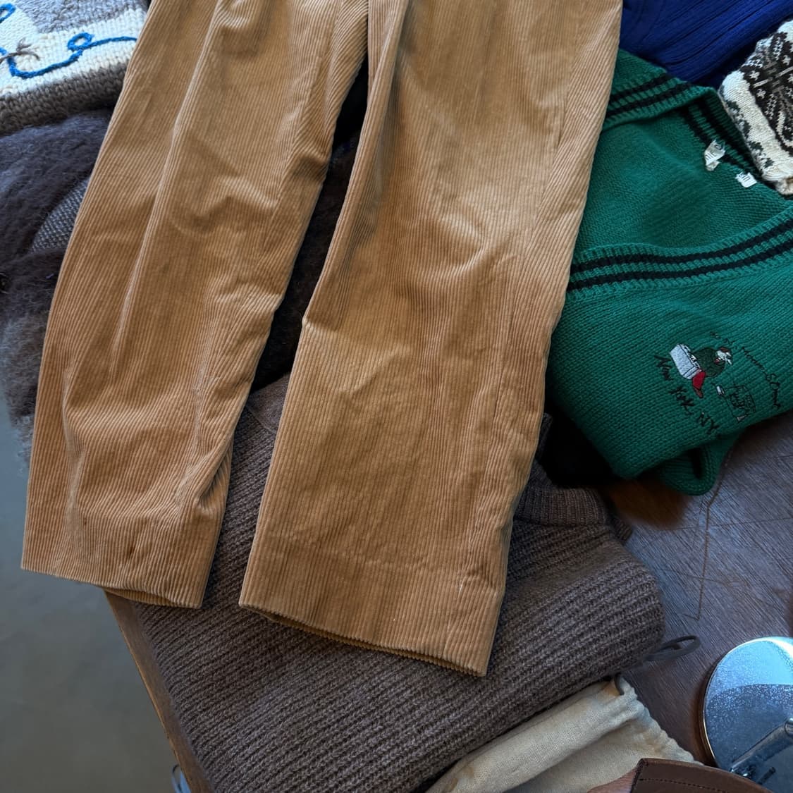 폴로 서필드 코듀로이 팬츠 33 34 상품이미지3