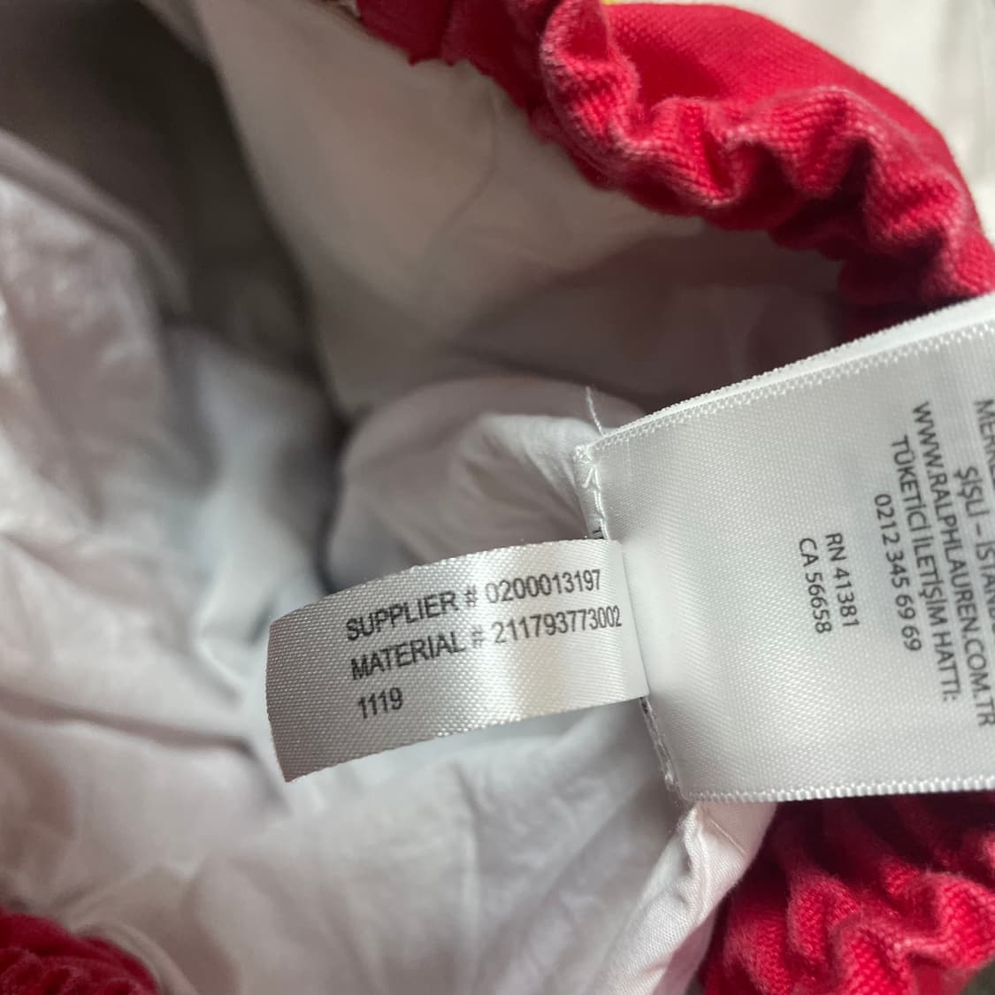 폴로랄프로렌 삼색 단가라 숏자켓 S 상품이미지6