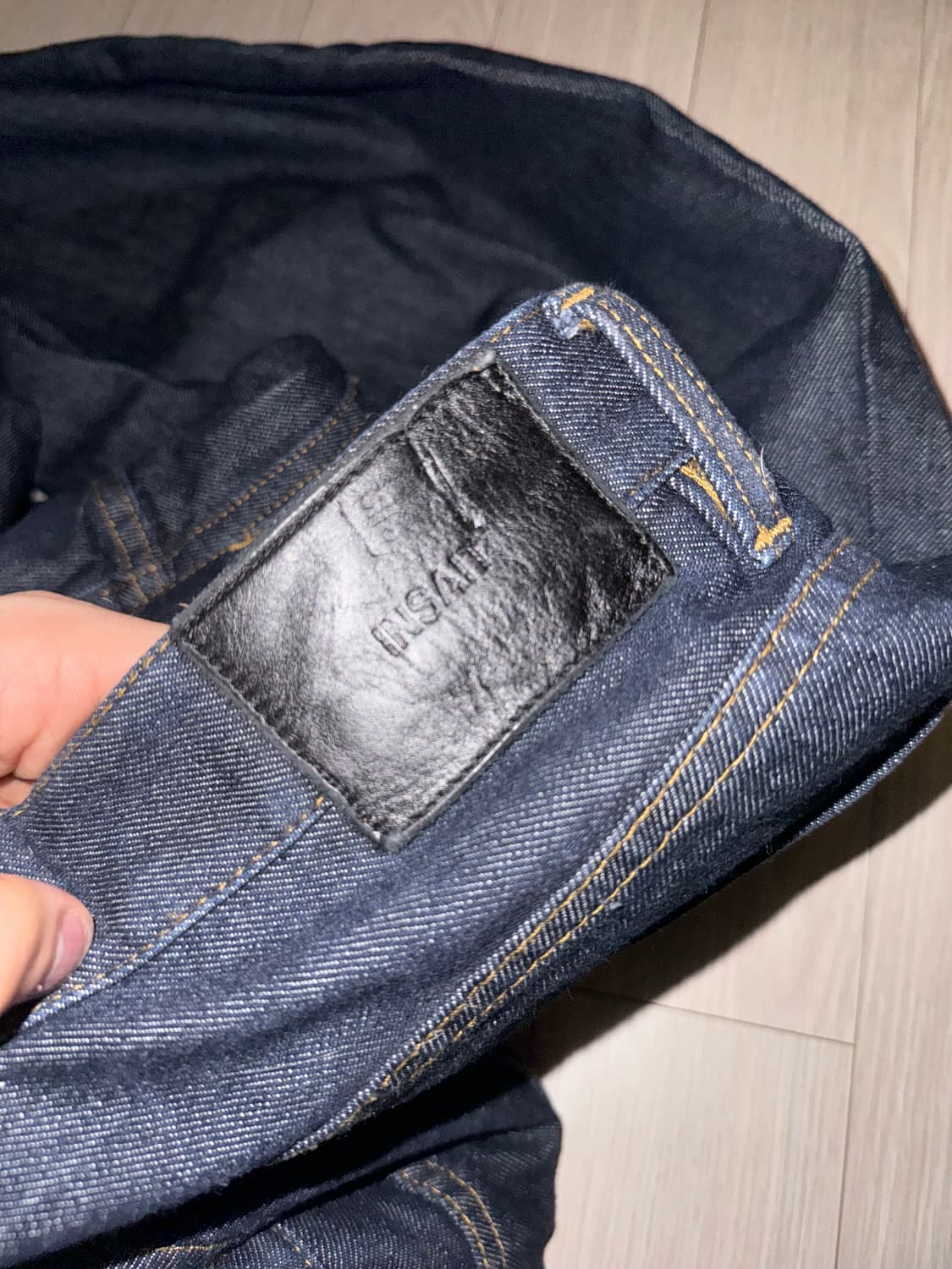 INSAIT 5버튼 데님 배기 팬츠 M 상품이미지6