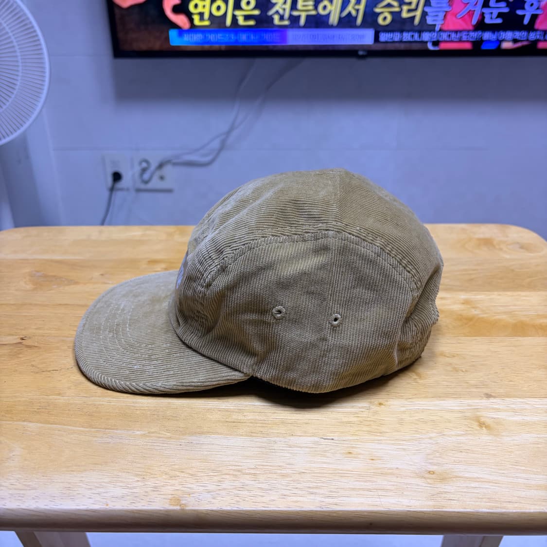 슈프림 코듀로이 캠프캡 베이지 23FW 상품이미지2