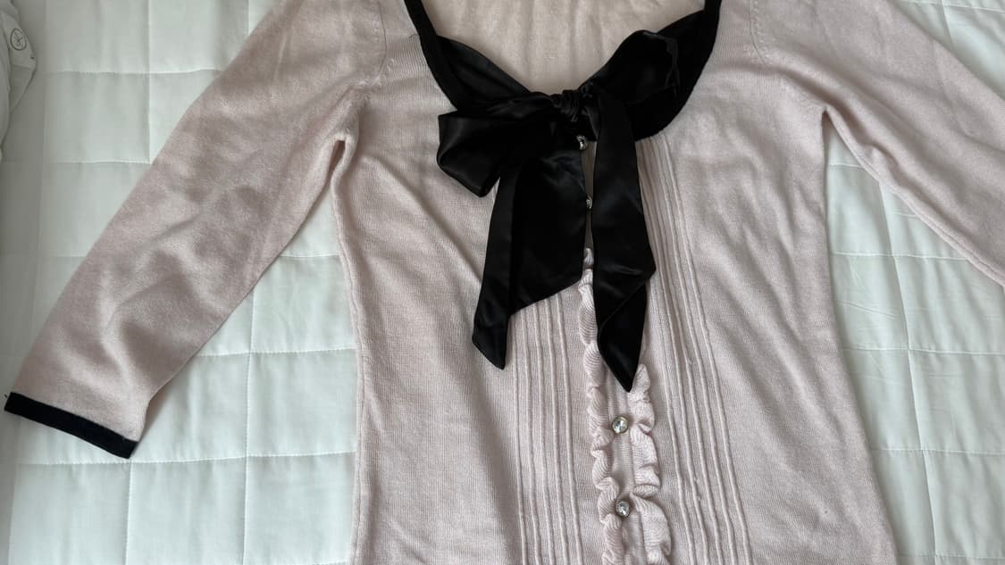 세실맥비 오네갸루 히메갸루 가디건 블라우스 상품이미지2