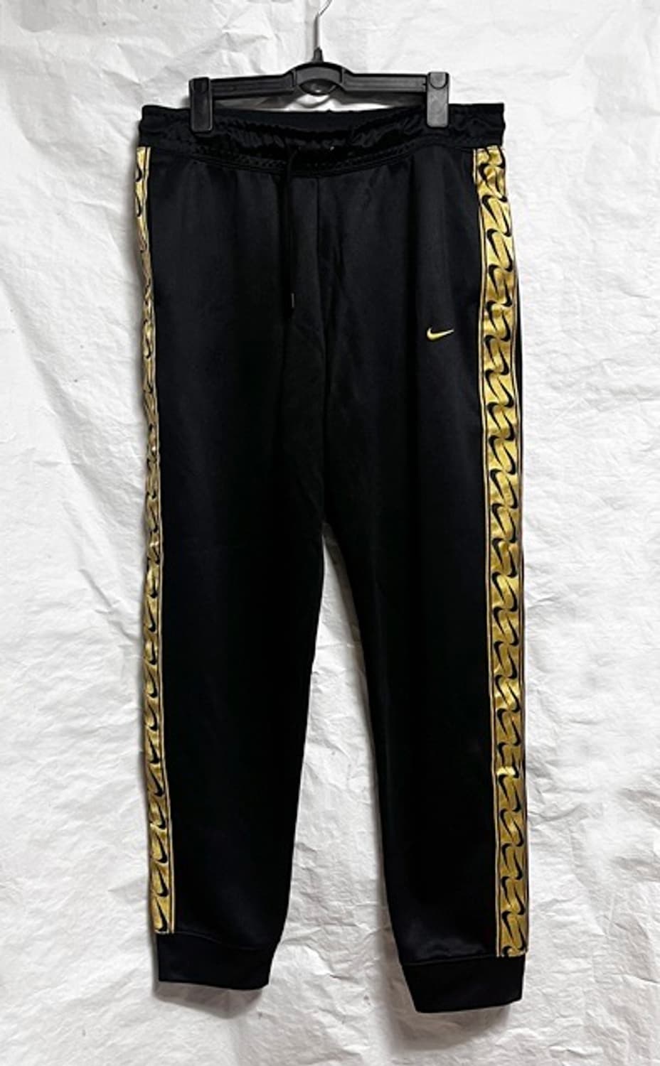 나이키 골드 테이핑  조거뱅딩 조거팬츠 M 상품이미지1
