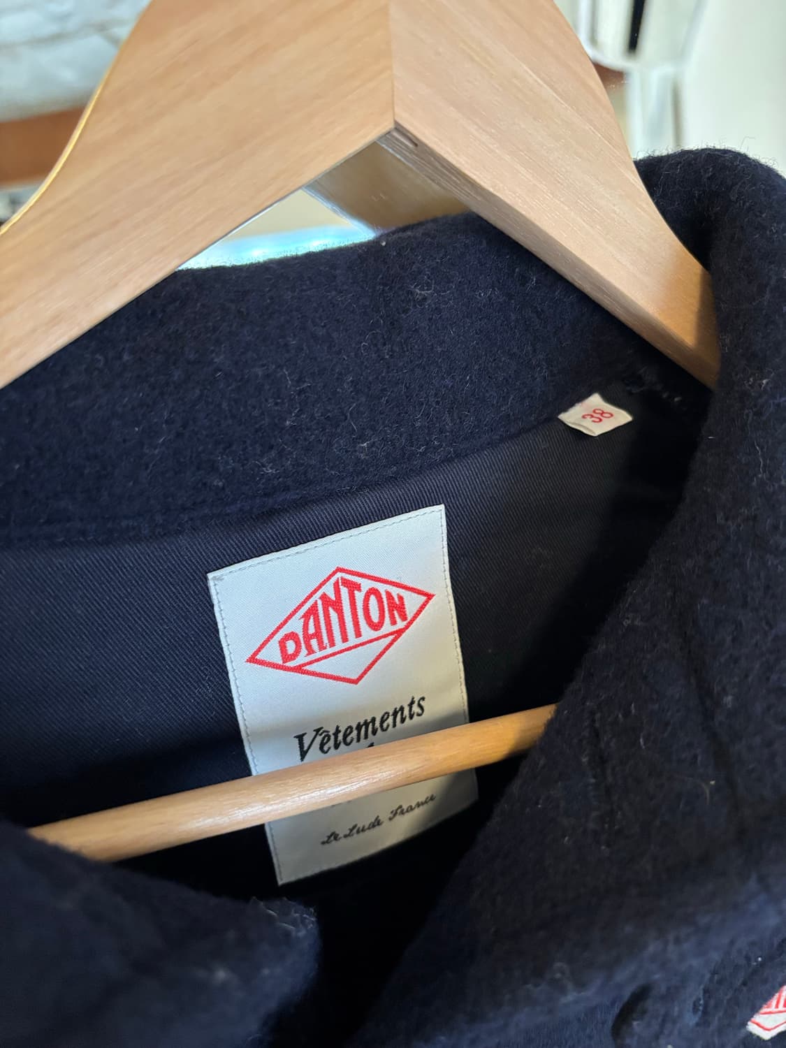 DANTON (단톤) 울 자켓 네이비 상품이미지3