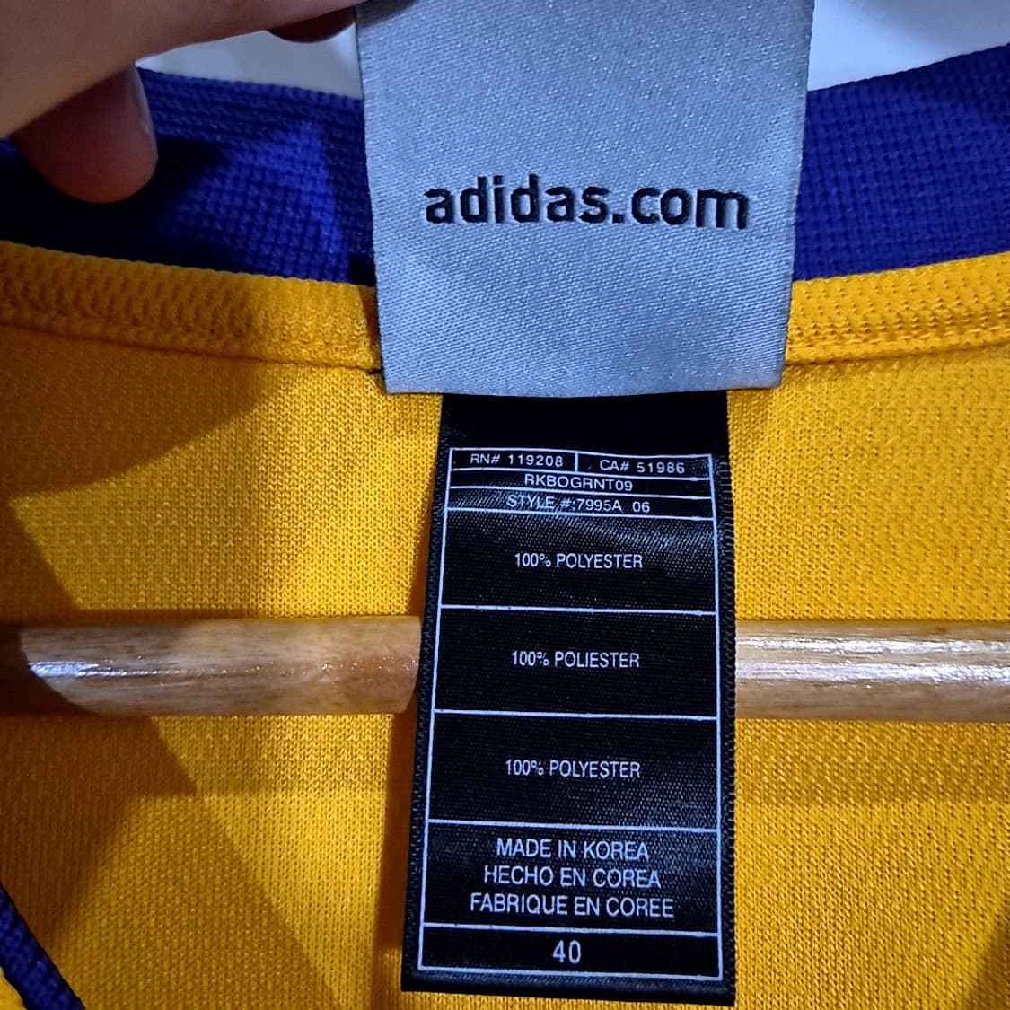 아디다스 NBA 레이커스 농구 져지 ⠀ 상품이미지5