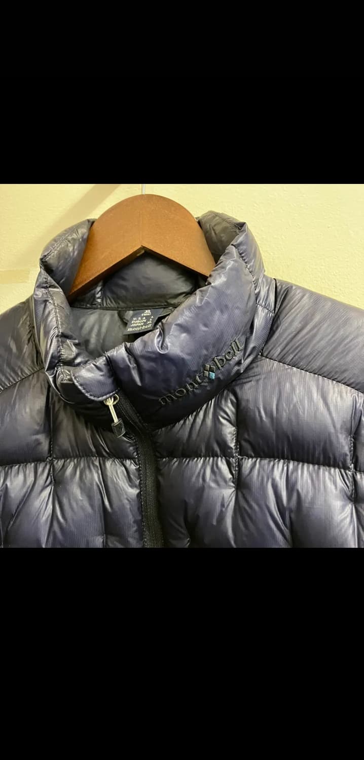 몽벨 제롬 필파워 1000 경량 구스 다운 패딩 팝니다 상품이미지7