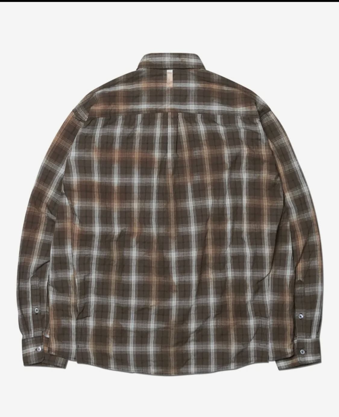 노매뉴얼 O.D 셔츠 브라운 M 상품이미지2