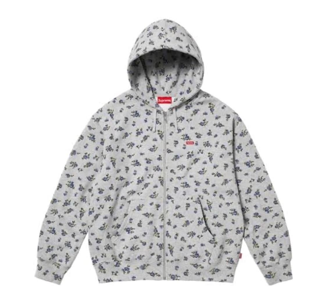 (XL)슈프림 후드집업 플라워 집업 후드 해린 후드 상품이미지1