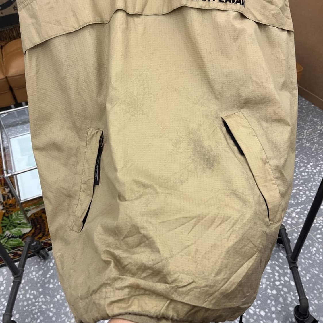 마자플라바 올드스쿨 오버핏 아노락 반집업 바람막이 105 C05400 상품이미지5