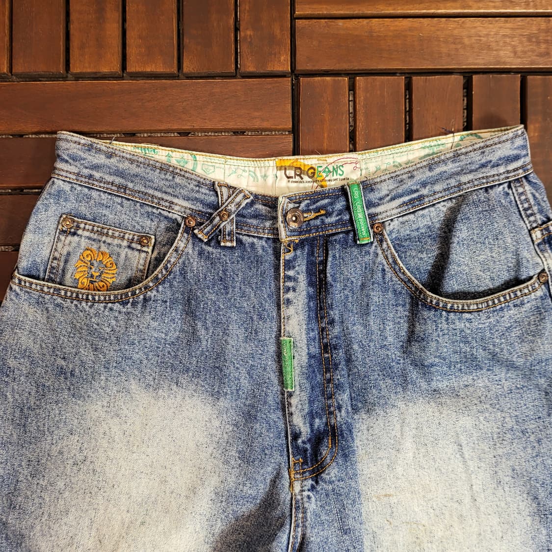 90s LRG 데님 반바지 (32) 상품이미지2