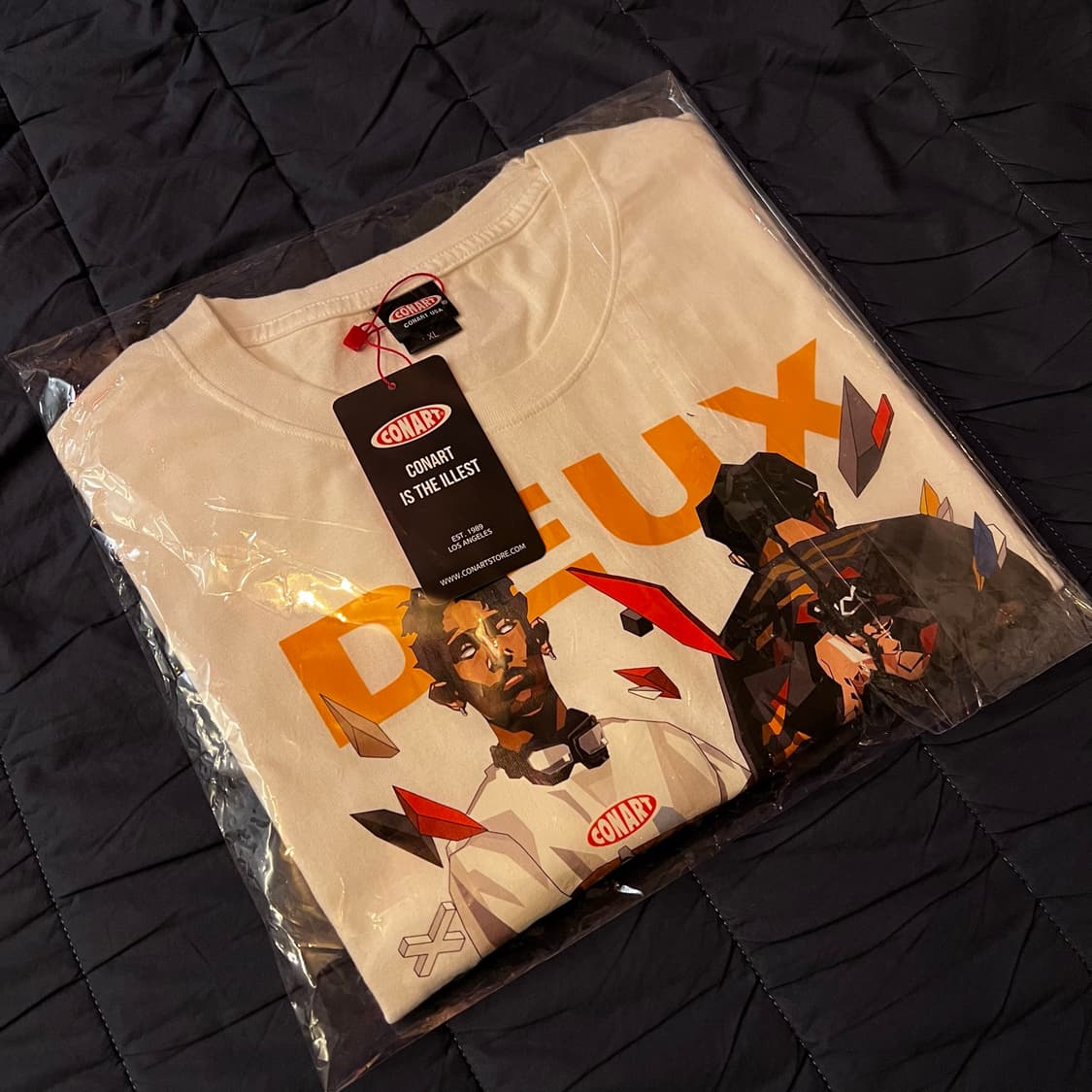 DEUX x CONART 듀스x콘아트 카시나 반팔티 새상품 상품이미지4