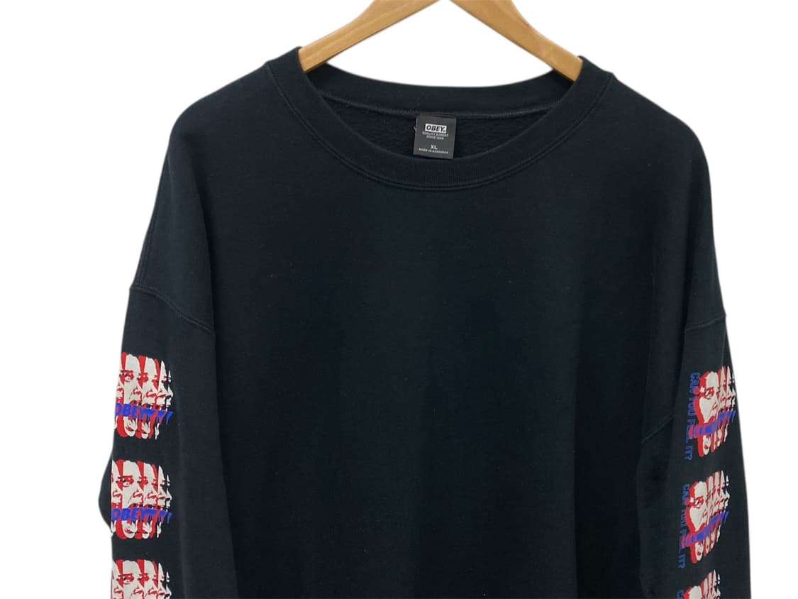 오베이 OBEY CAN YOU FEEL IT 맨투맨 XL 상품이미지2