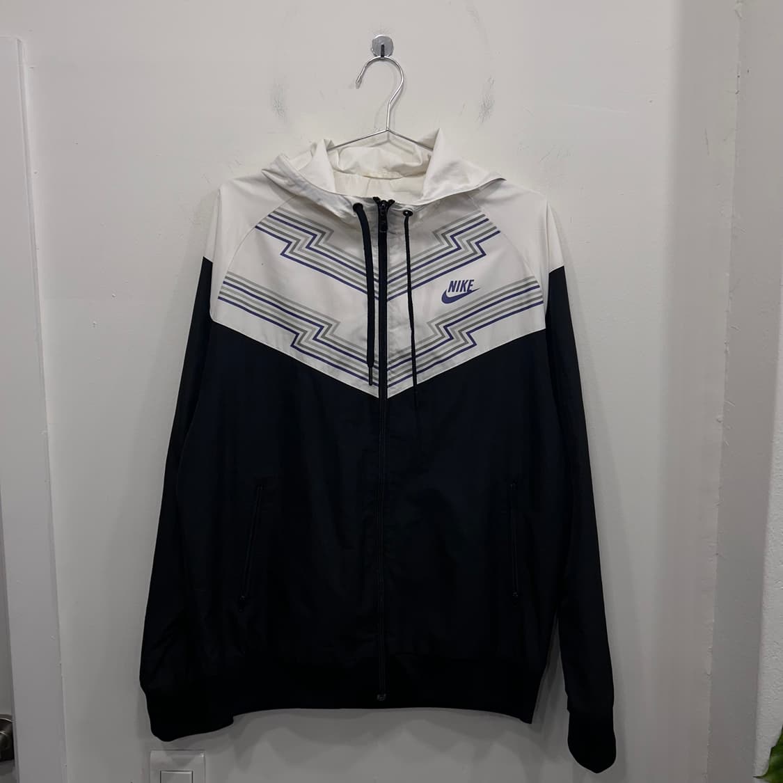 나이키 올드스쿨 이너메쉬 래글런 후드 바람막이 상품이미지2