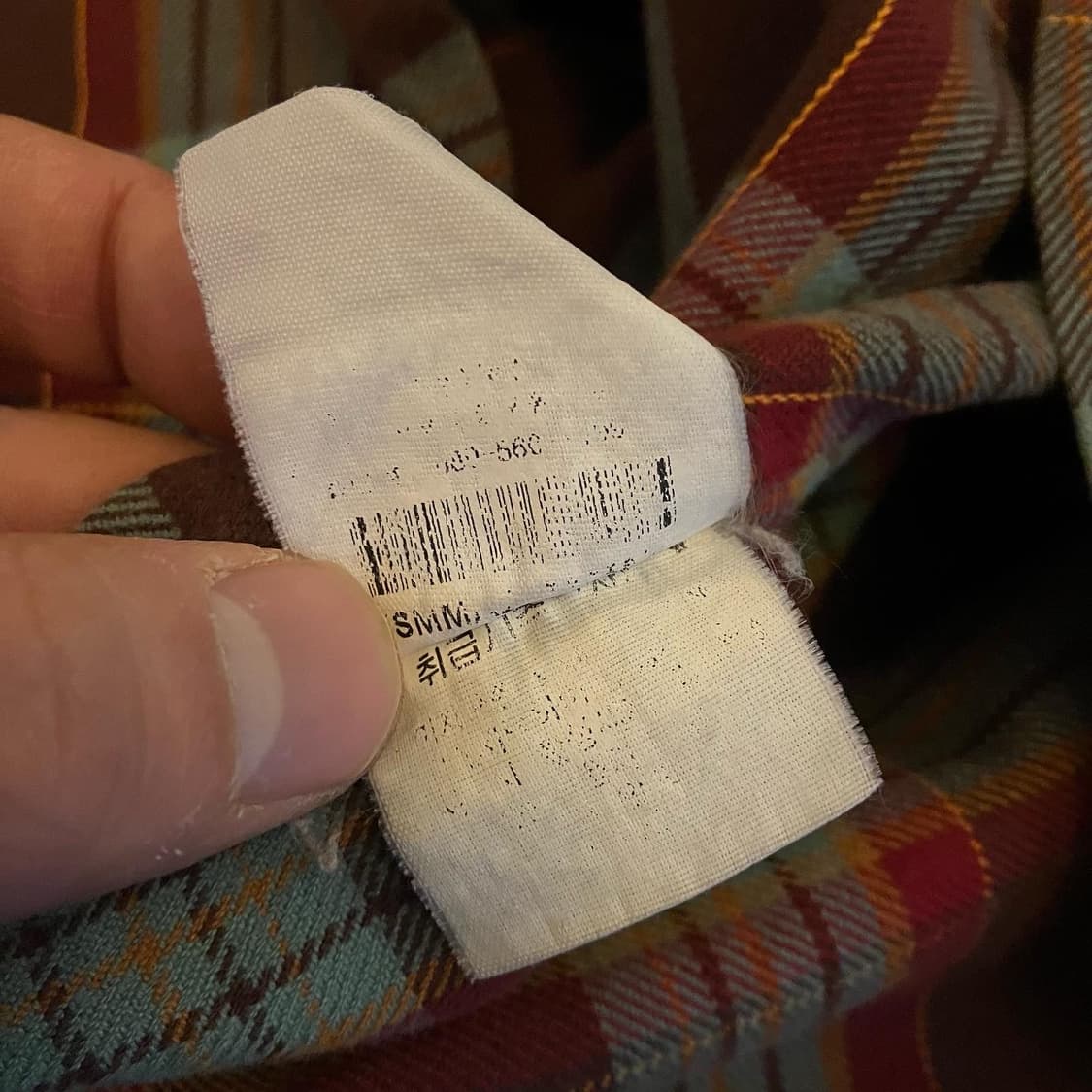 90‘s 폴로 랄프로렌 플레드 코튼 셔츠 M 상품이미지7