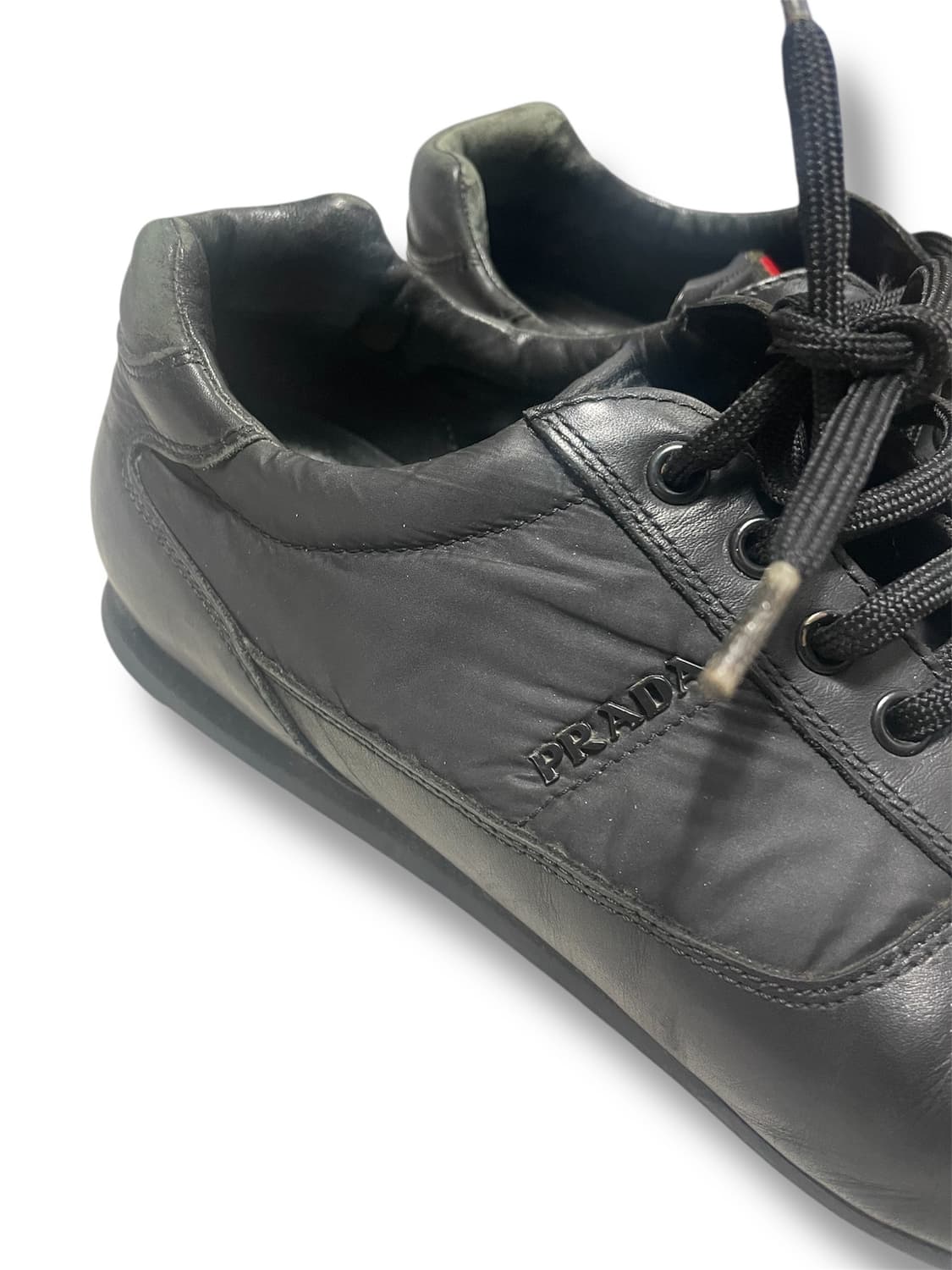 280) 프라다 스포츠 나일론 가죽 레더 스니커즈 신발 상품이미지4