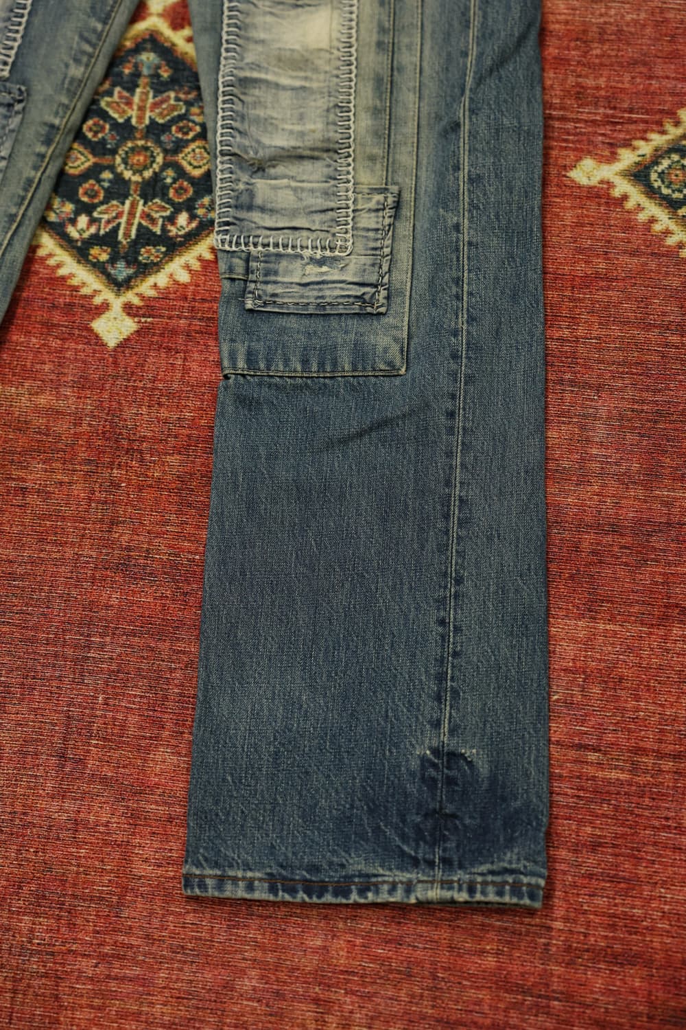 00s 빈티지 리바이스 501 커스텀 데님팬츠 판매 상품이미지4