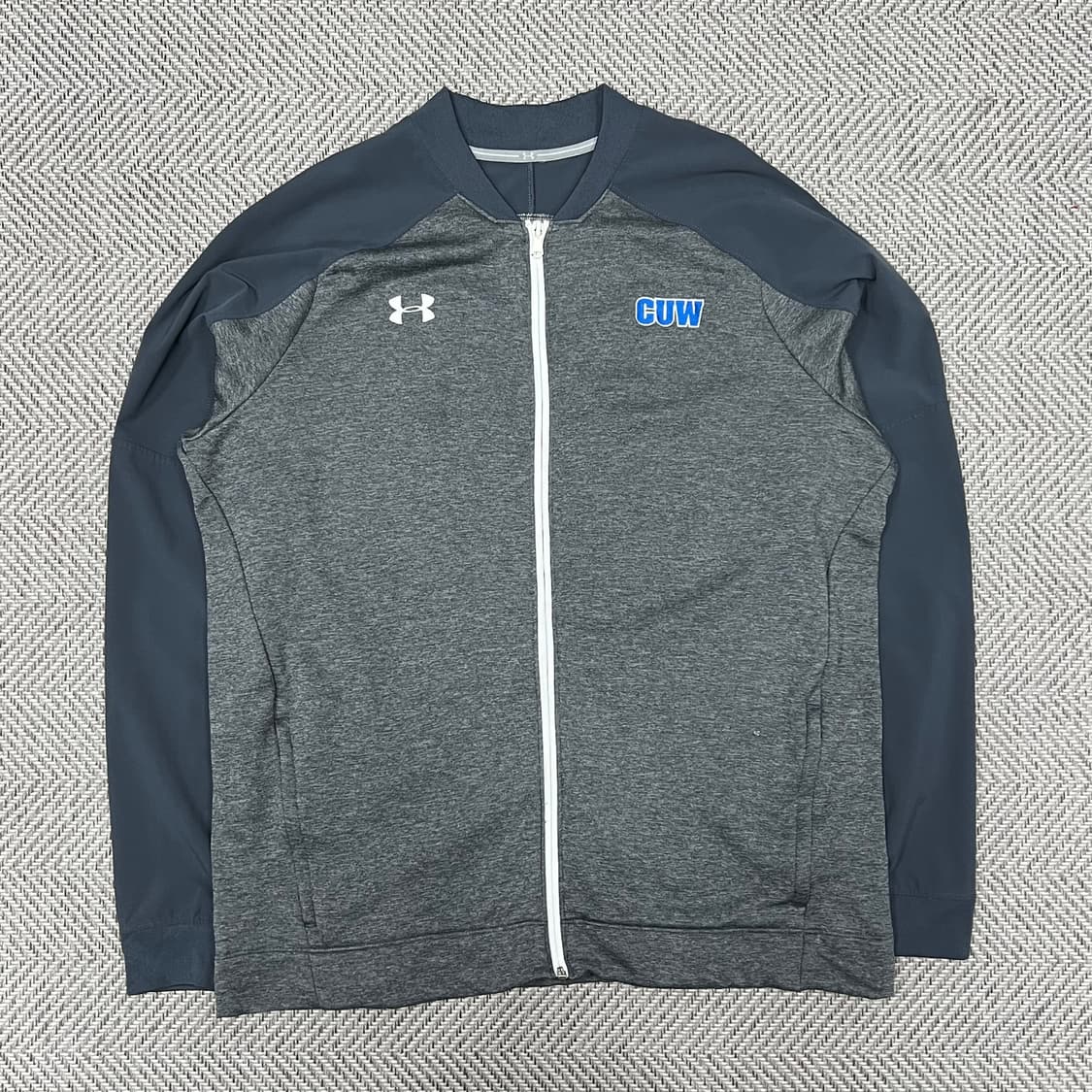 언더아머 배색 집업 v0716 상품이미지1