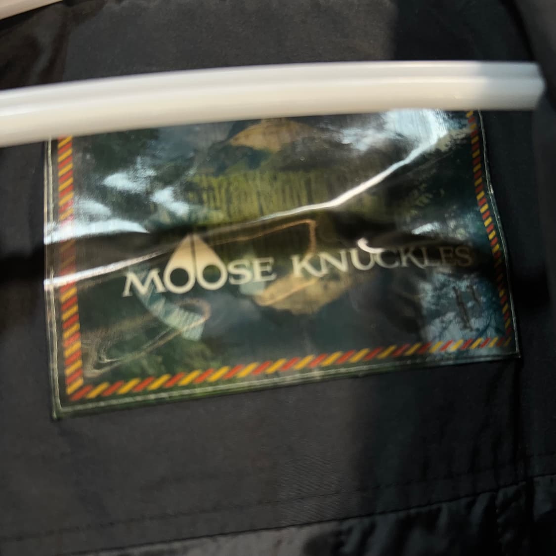 [M] MOOSE KNUCKLES 무스너클 블랙 코튼 자켓 상품이미지8