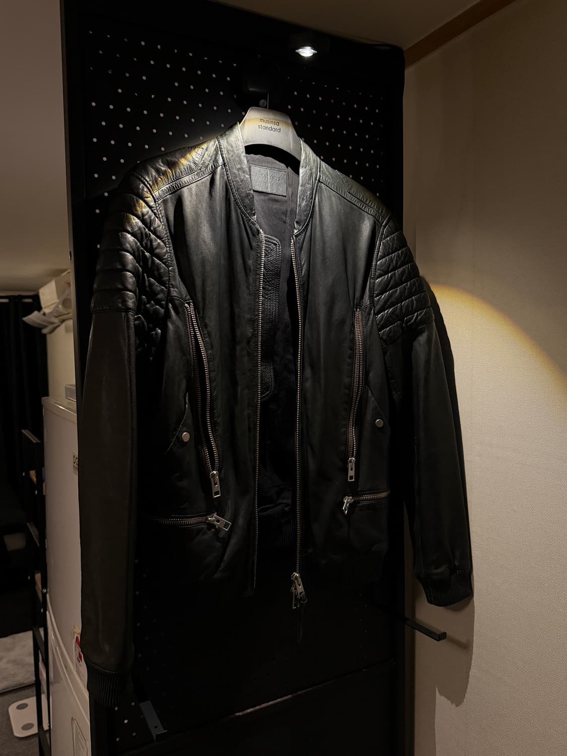 올세인츠 양가죽 레더 가죽 자켓 XL 상품이미지4