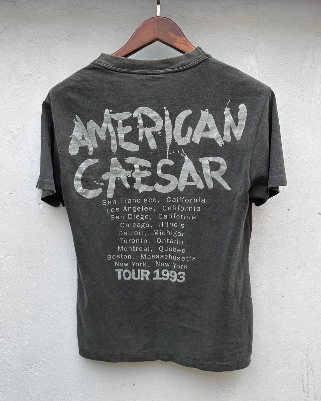90s og iggy pop american caesar 밴드티 상품이미지4