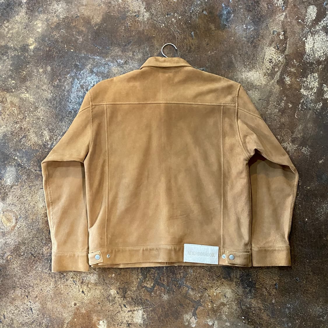 (4) 네이버후드 가죽 스웨이드 자켓 상품이미지3