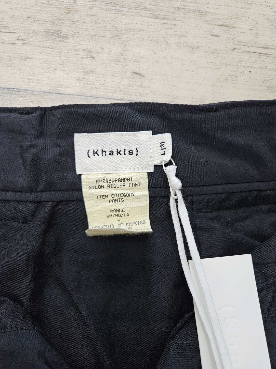(L)카키스 나일론 리거 팬츠 카키스  Nylon Rigger Pant 상품이미지4