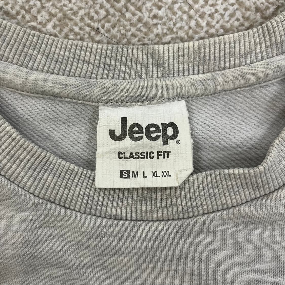 [S] 지프 클래식핏 맨투맨 스웻셔츠 0115M1 상품이미지2