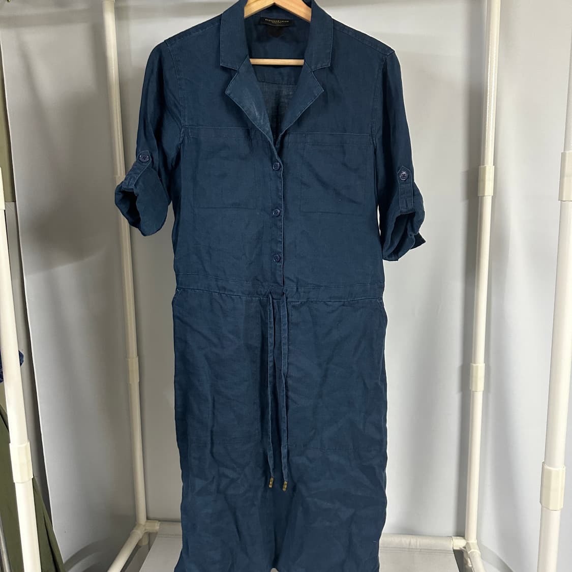 도나카란 린넨 원피스 상품이미지1