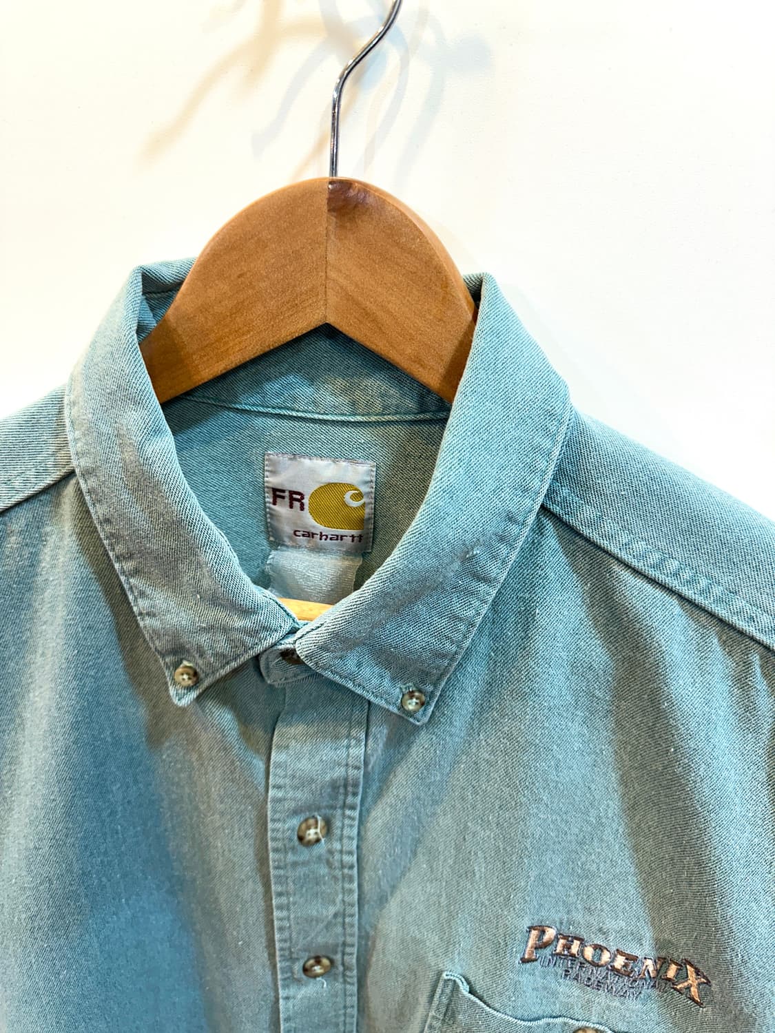 칼하트 빈티지 반팔 워크셔츠 상품이미지6