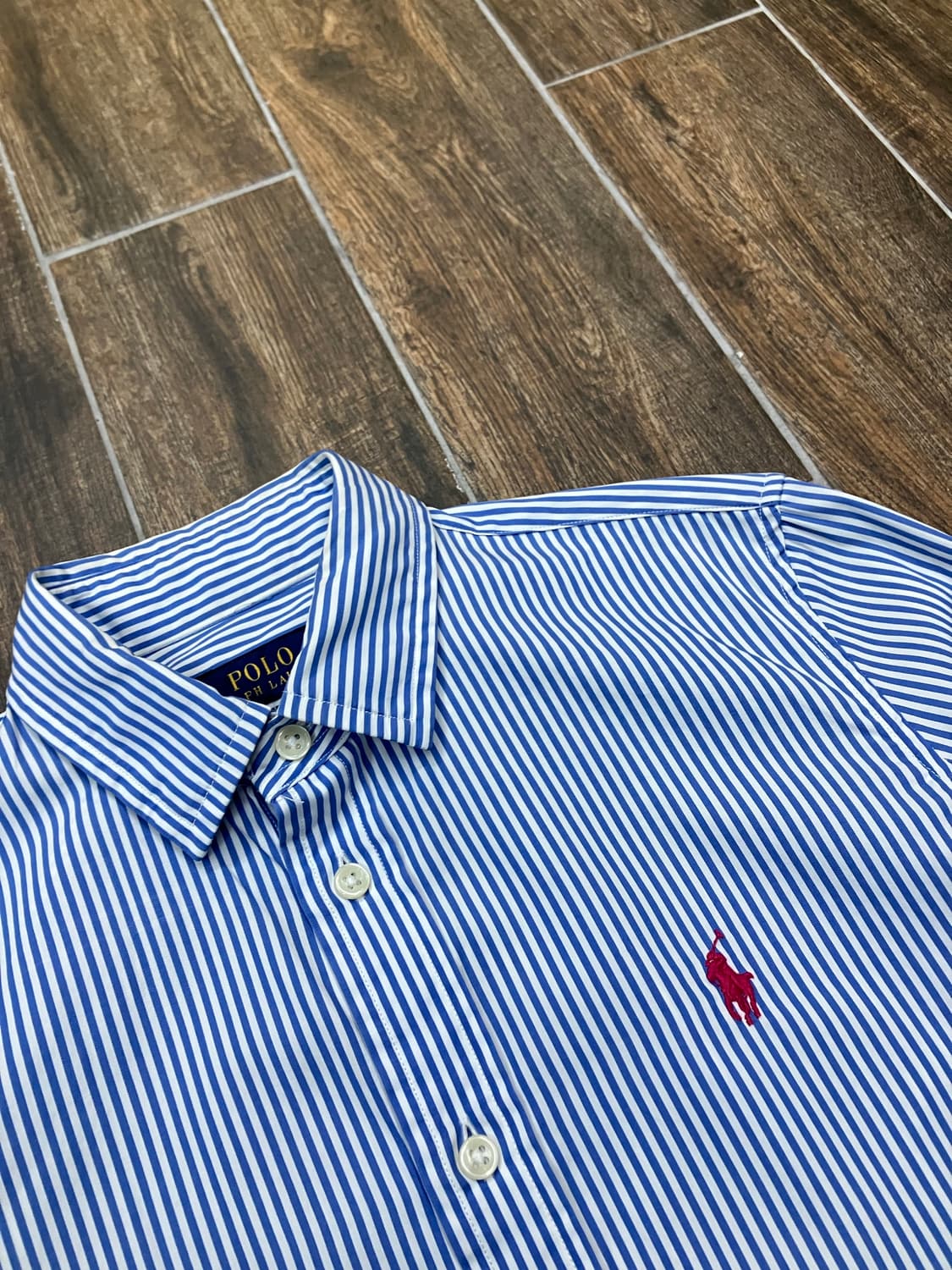폴로 랄프로렌 스트라이프 셔츠 상품이미지3