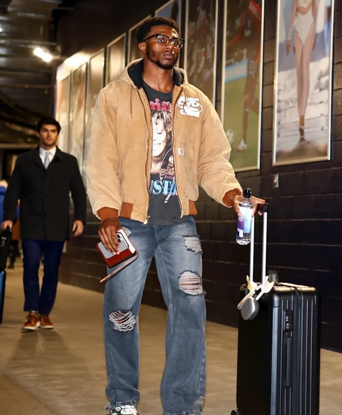 빈티지 칼하트 브라운 액티브 자켓 J04BRN 상품이미지1