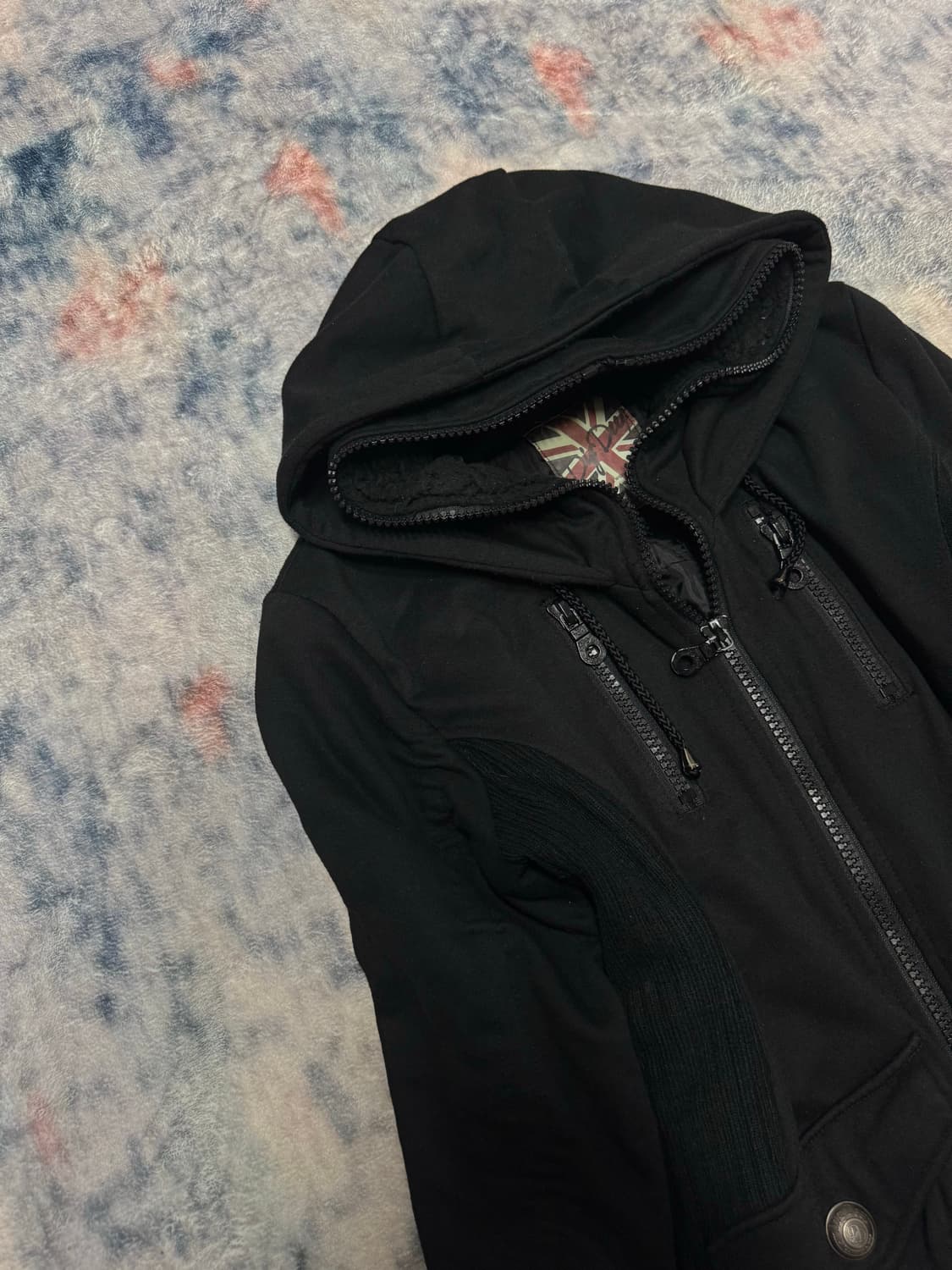 Dig deep 00s y2k gimmick hood jacket 상품이미지3