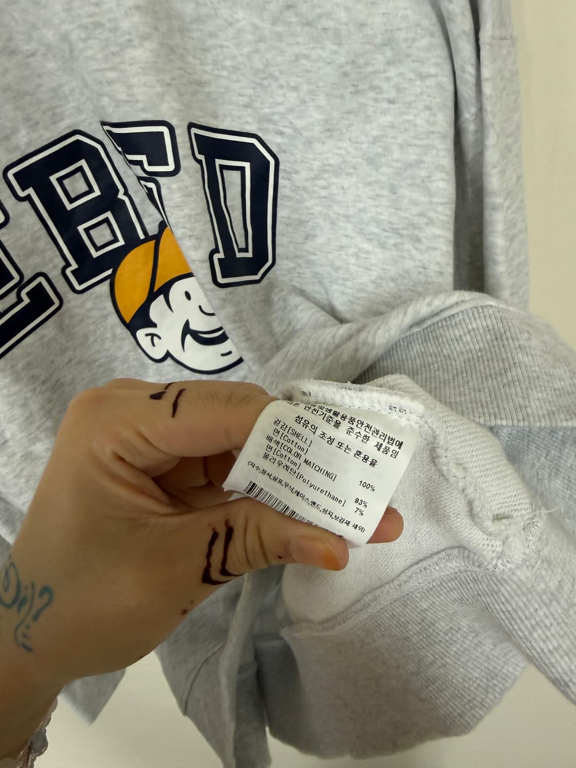 이벳필드 맨투맨M 상품이미지4