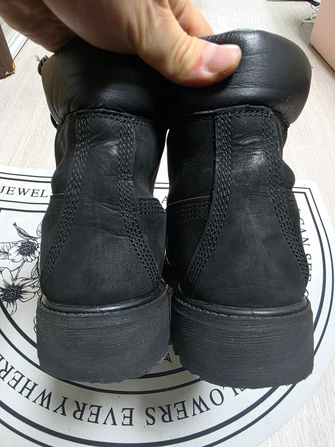 (250~255)팀버랜드 6인치 워터프루프 프리미엄 블랙부츠 상품이미지9