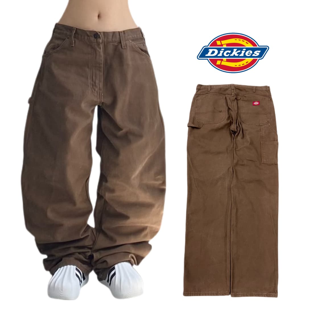 디키즈 OG 카펜터 브라운 워크팬츠 상품이미지1
